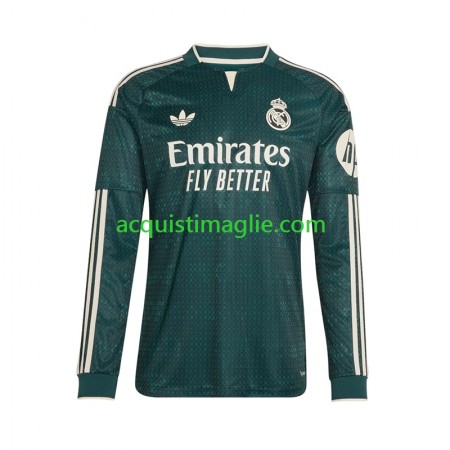 Divisa di Calcio Real Madrid Trasferta 2026/2027 Manica Lunga